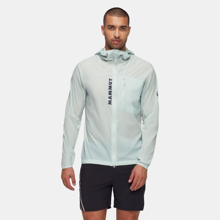 MAMMUT Aenergy WB Hooded Jacket Men silver sage