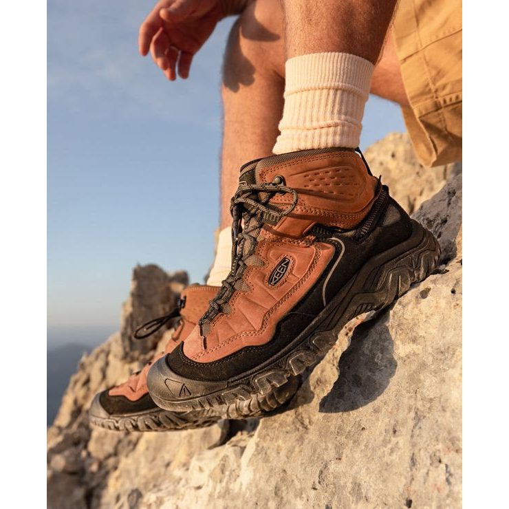 KEEN TARGHEE IV MID WP WIDE M, Bison/Black