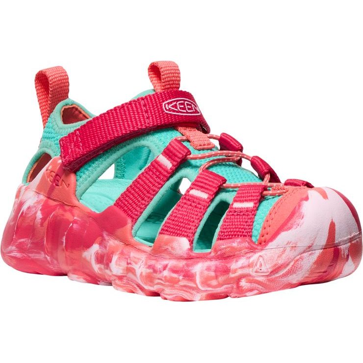 KEEN HYPERPORT H2 CHILDREN raspberry/pool blue