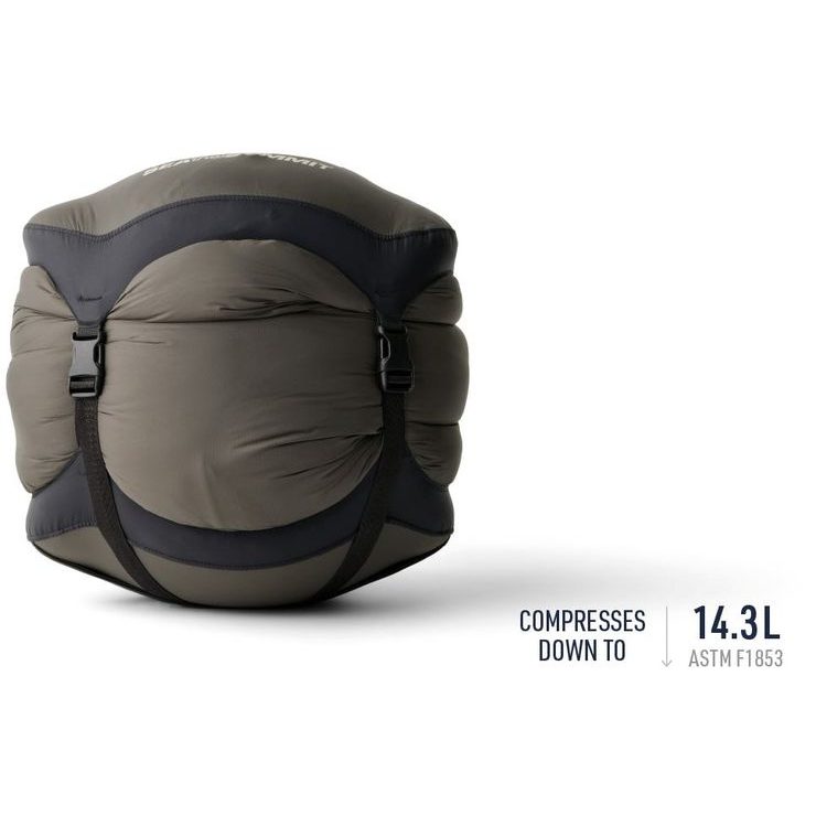 SEA TO SUMMIT Spark -9C Down Sleeping Bag Double, Beluga Black