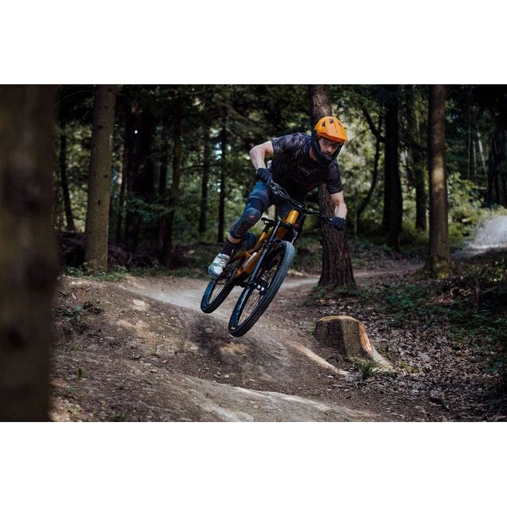FORCE MTB RULES kr. rukáv, černo-šedý