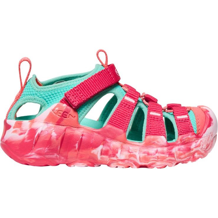 KEEN HYPERPORT H2 CHILDREN raspberry/pool blue