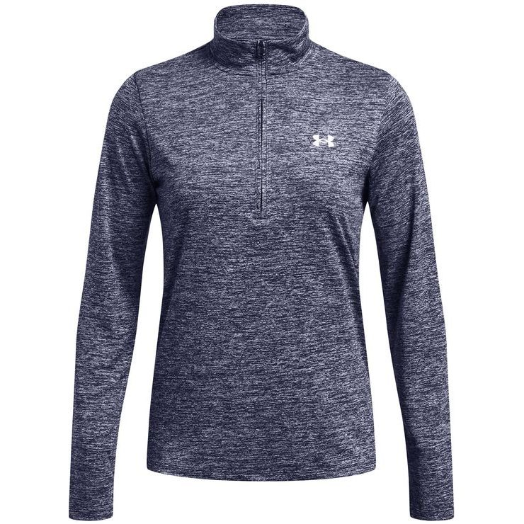 UNDER ARMOUR Tech 1/2 Zip- Twist-BLU/GRE