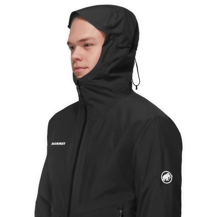 MAMMUT Alto Light 3 in 1 HS Hooded Jacket Men black-black
