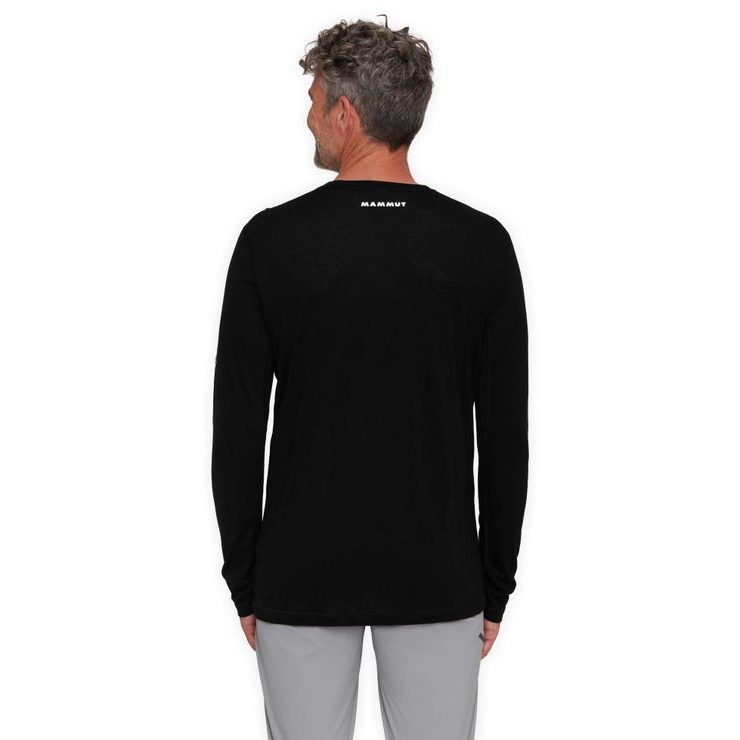 MAMMUT Tree Wool FL Longsleeve Men black