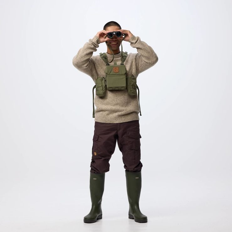 FJÄLLRÄVEN Lappland Bino Harness 2 Green