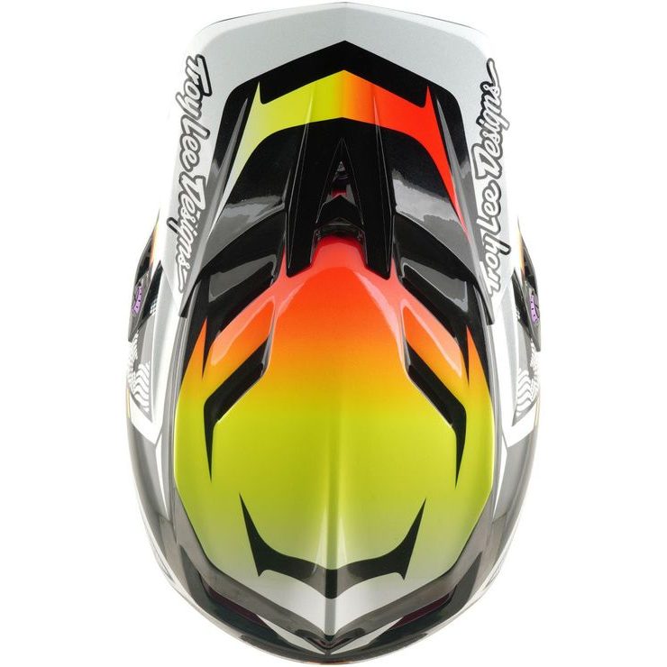 TROY LEE DESIGNS D4 CARBON MIPS LINED UP BLACK