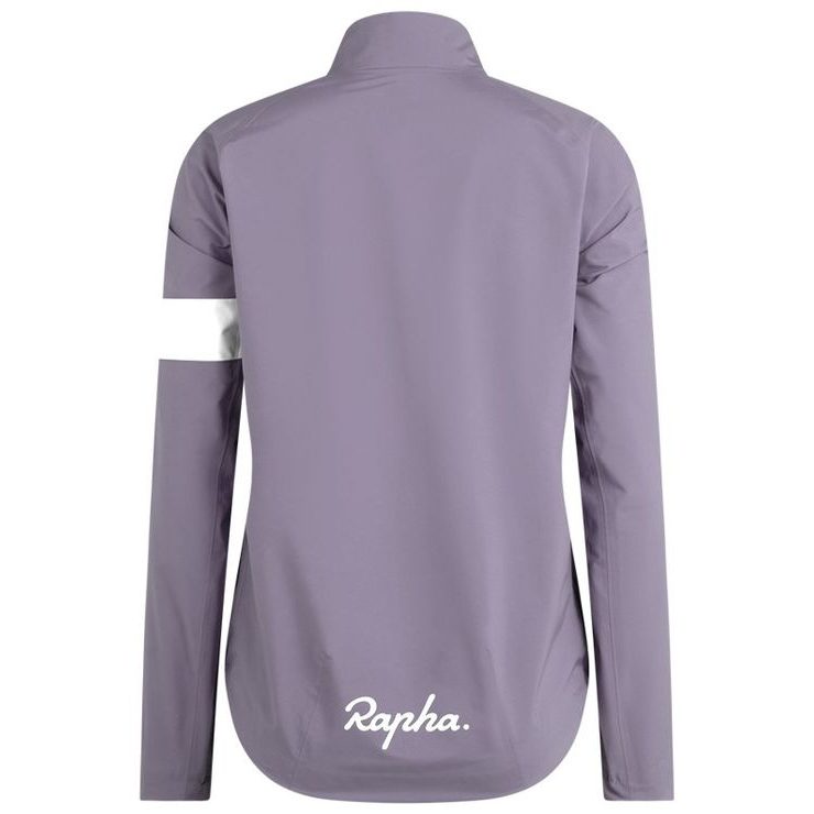 RAPHA Dámská nepromokavá cyklistická bunda Core II Light Purple/bílá