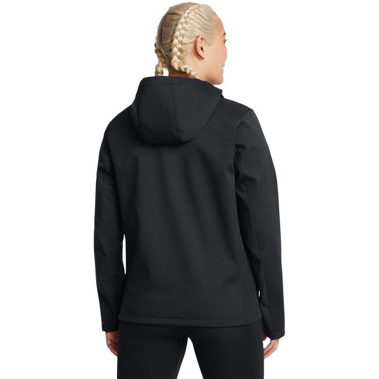 UNDER ARMOUR W Shield Hooded Jacket-BLK
