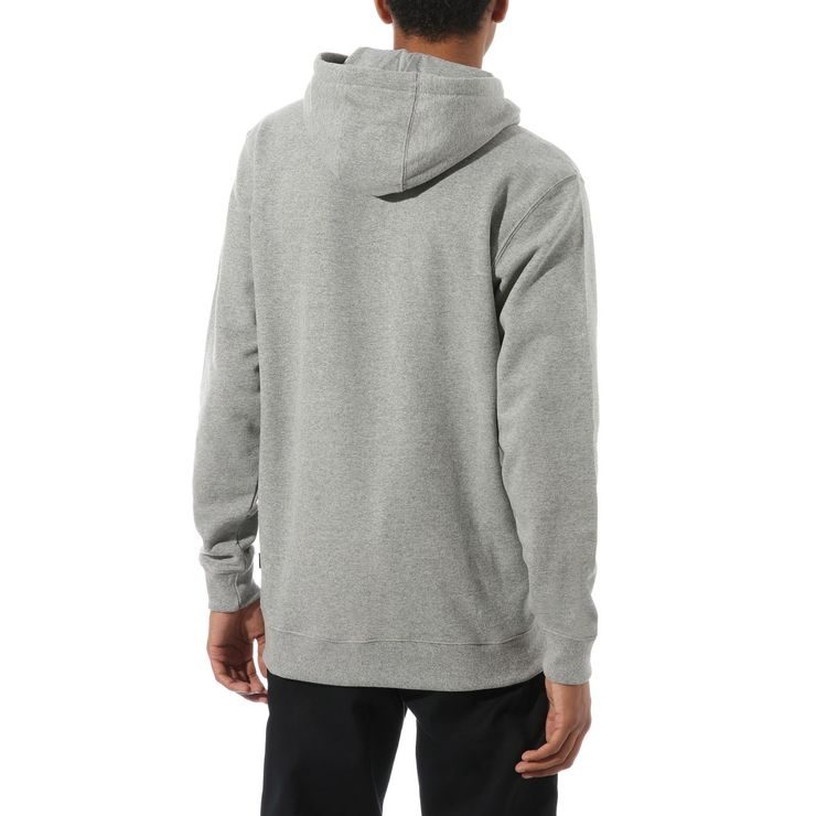 VANS VANS CLASSIC PULLOVER HOODIE, Cement Heather-Black