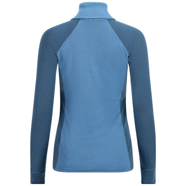 ACLIMA WarmWool Polo W's Blue Fusion/Midnight Navy