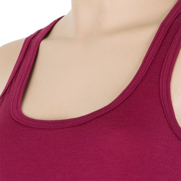 SENSOR MERINO ACTIVE dámský nátělník lilla