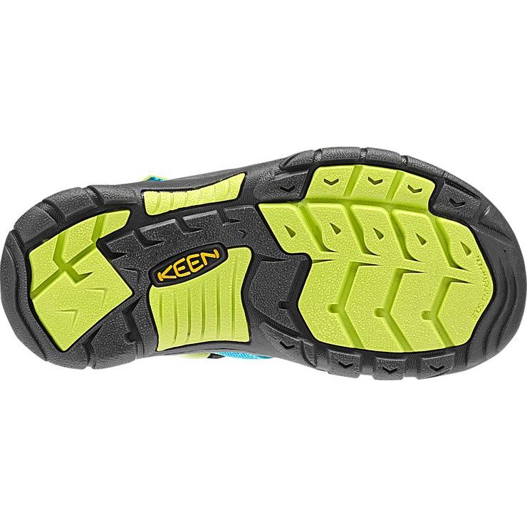 KEEN Newport H2 K hawaiian blue/green glow