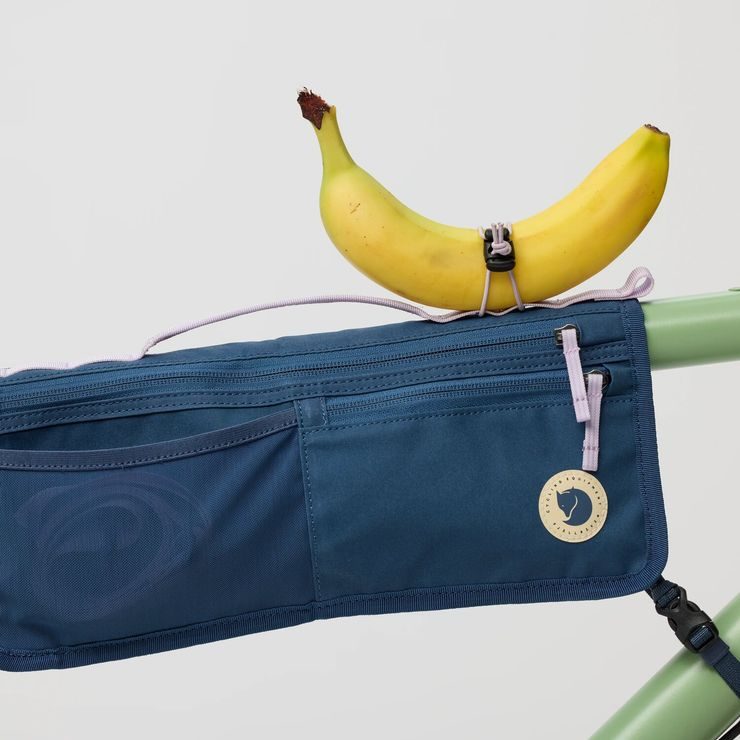 FJÄLLRÄVEN Hoja Bike Frame Fold Bag Royal blue