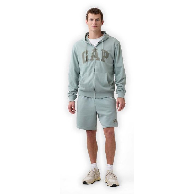 GAP 874299-01 Mikina s logem Zelená