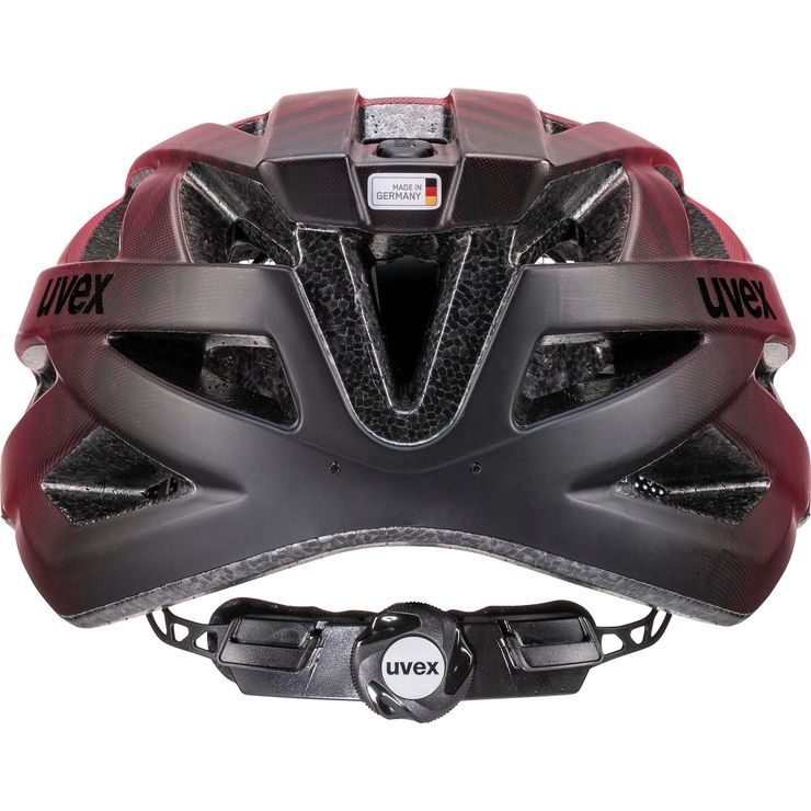 UVEX I-VO CC, RED BLACK MAT 2025