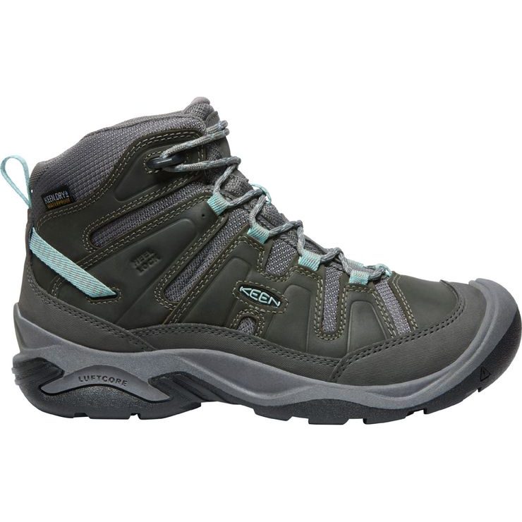 KEEN CIRCADIA MID WP WOMEN steel grey/cloud blue