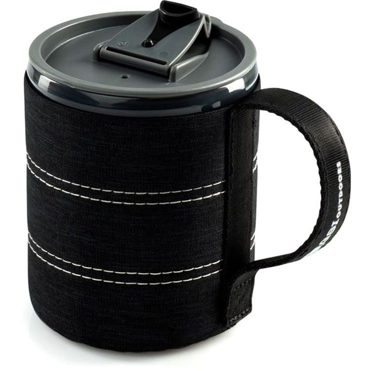 GSI OUTDOORS Infinity Backpacker Mug; 550ml; black