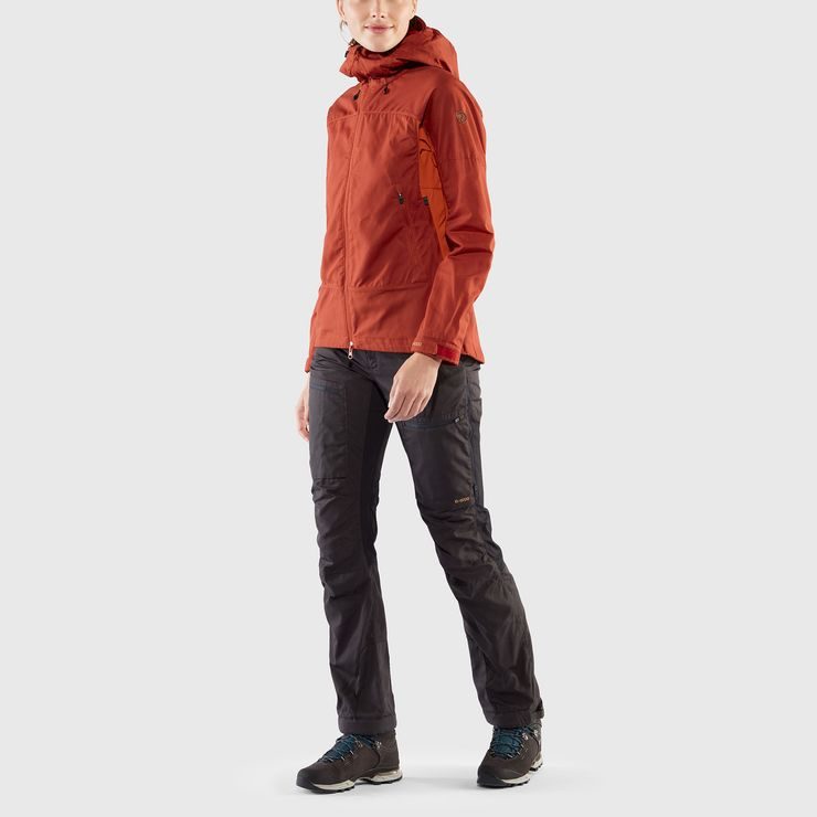 FJÄLLRÄVEN Abisko Lite Trekking Jacket W Flame Orange