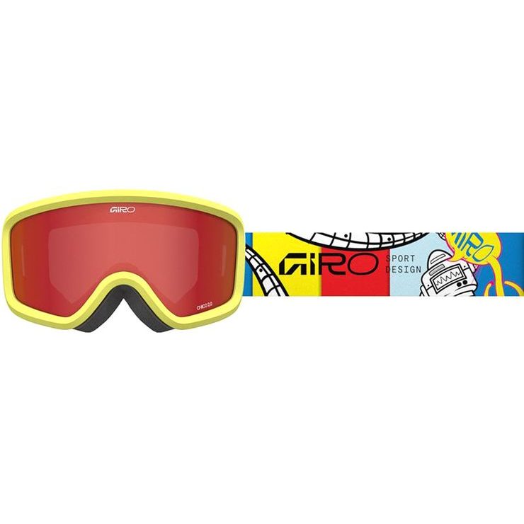 GIRO Chico 2.0 Yellow Robot-Amber Scarlet