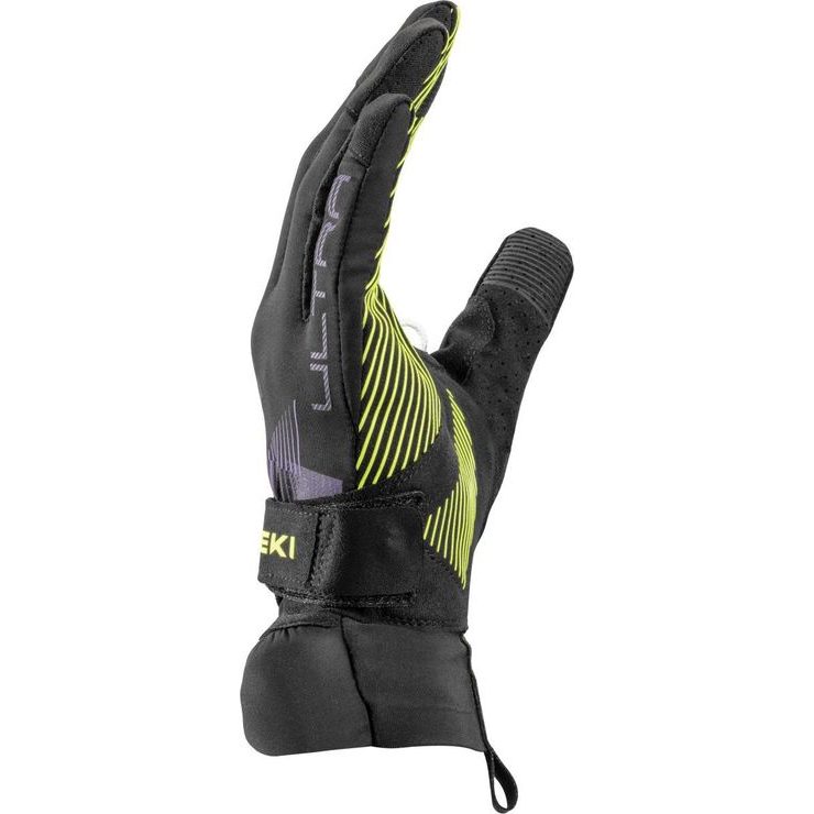 LEKI Ultratrail Storm TR, black-neonyellow-violeT