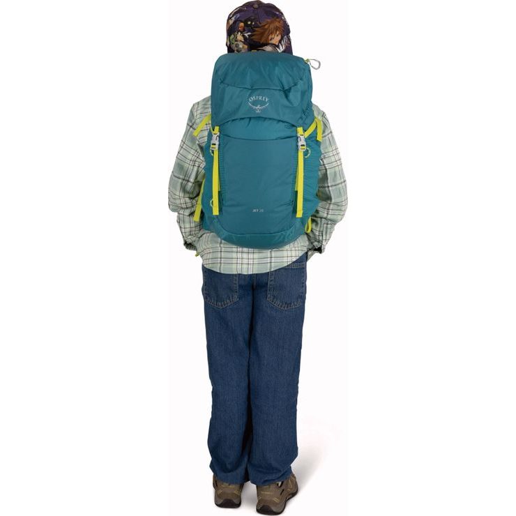 OSPREY JET 28, blue spikemoss/lemongrass