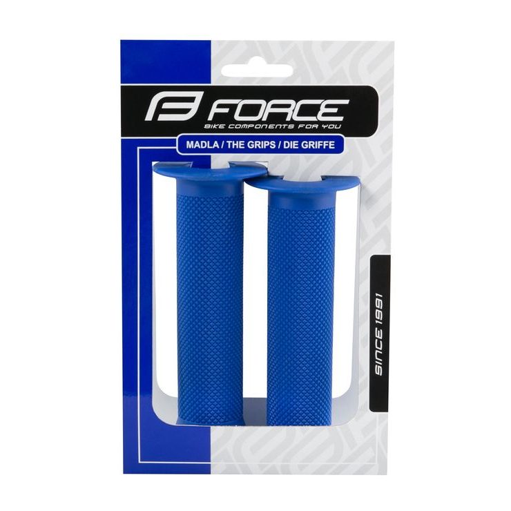 FORCE BMX130 rubber, blue, packed