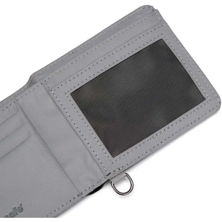PACSAFE RFIDSAFE BIFOLD WALLET jet black