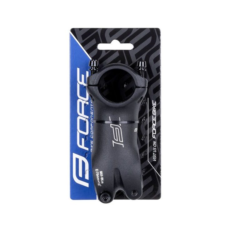 FORCE BASIC S4.2 31,8/75mm Al, černý