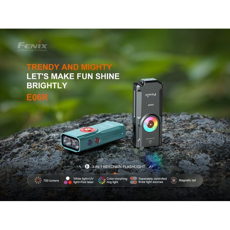 FENIX E06R (700 lm) bílá