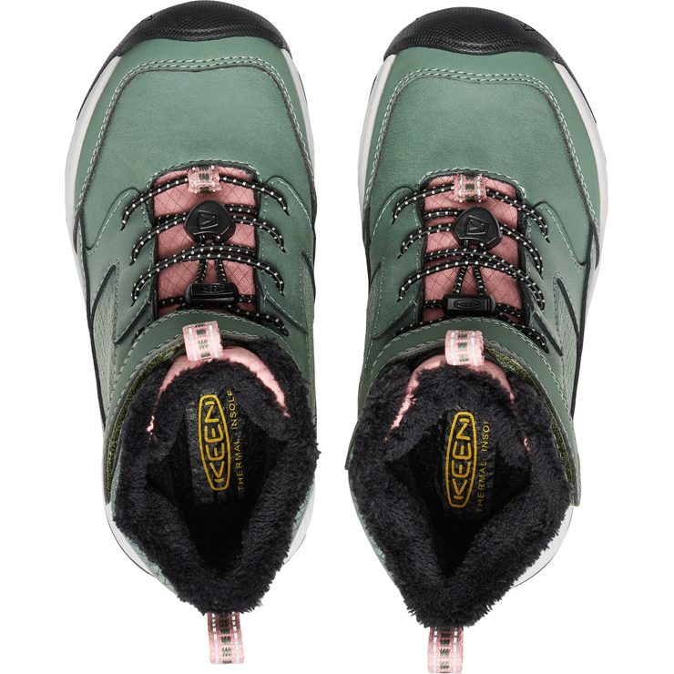 KEEN SKUA WINTER WP CHILDREN dark forest/rose elegance