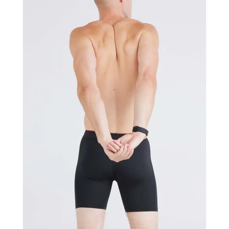 SAXX MULTI-SPORT MESH BOXER BRIEF FLY black