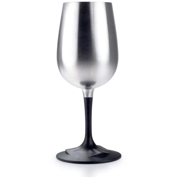 GSI OUTDOORS Glacier Stainless Nesting Wine Glass