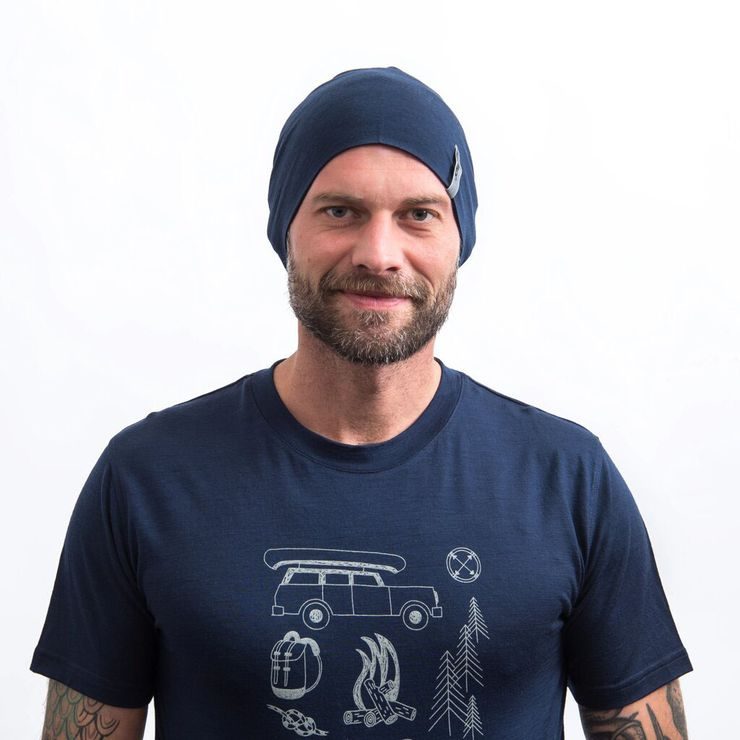 SENSOR MERINO ACTIVE deep blue