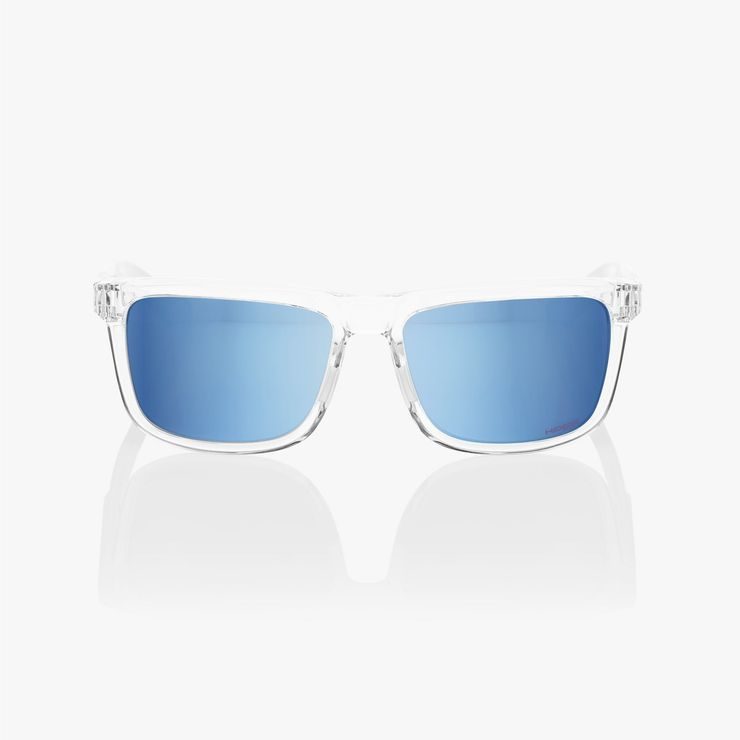 100% BLAKE, Polished Crystal Haze - HiPER Blue Multilayer Mirror Lens