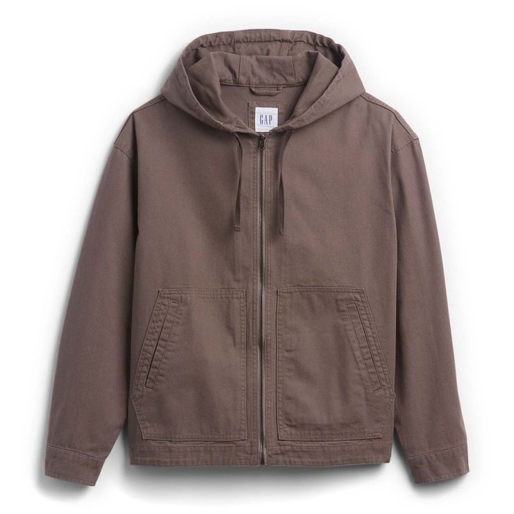 GAP 874607-00 Oversize plátěná bunda Utility Béžová