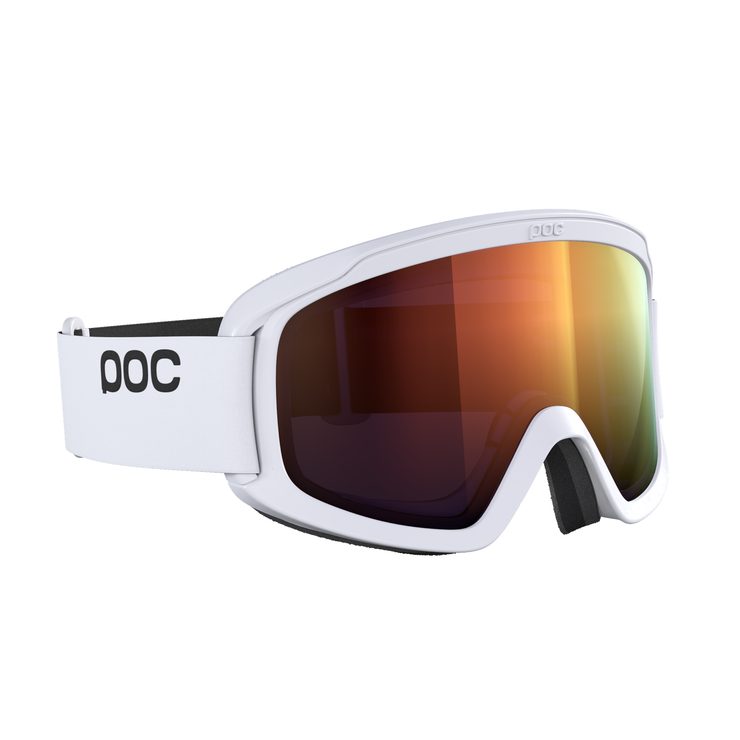 POC Opsin WF Hydrogen White/Partly Sunny Orange