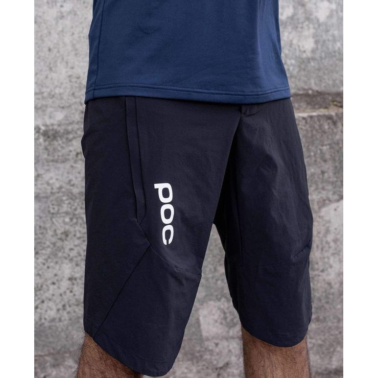 POC M's Infinite All-mountain shorts, Uranium Black