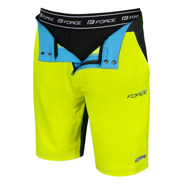 FORCE BLADE MTB s vložkou,černo-fluo