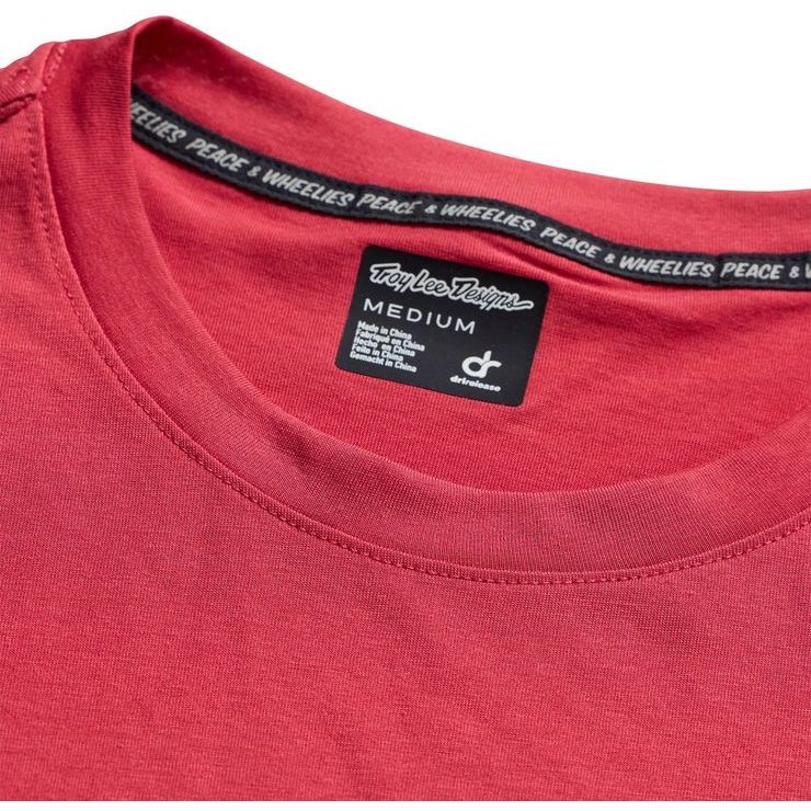 TROY LEE DESIGNS Skyline Ride SS Tee Feathered Ember Red