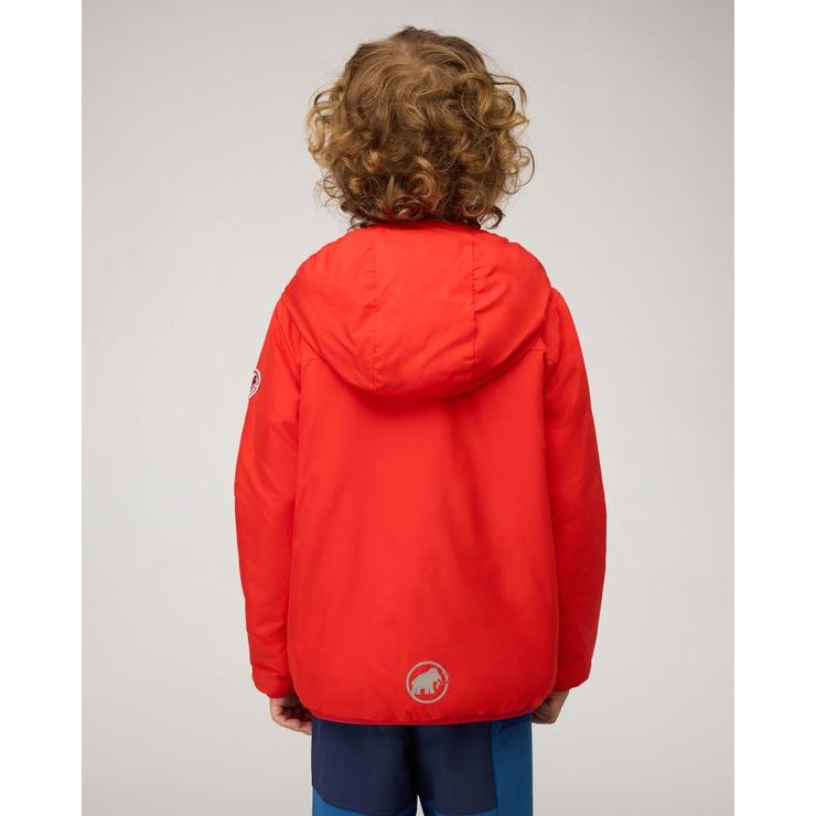 MAMMUT Rime IN Hooded Jacket Kids mammut red