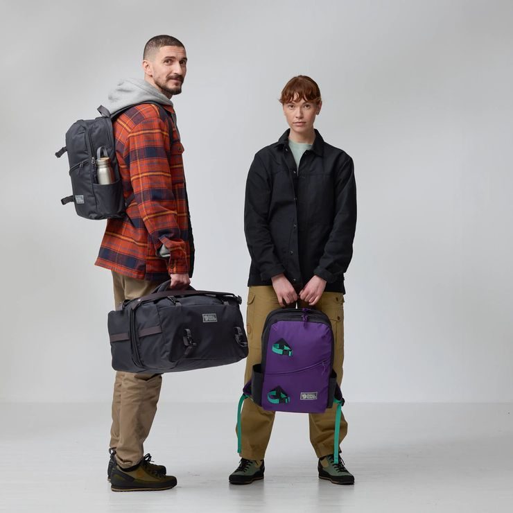 FJÄLLRÄVEN Vardag Backpack 17 Violette-Coal Black