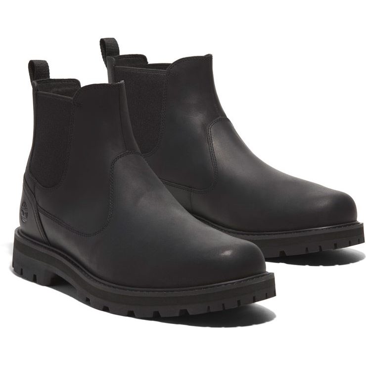 TIMBERLAND Britton Road Chelsea Black Full Grain