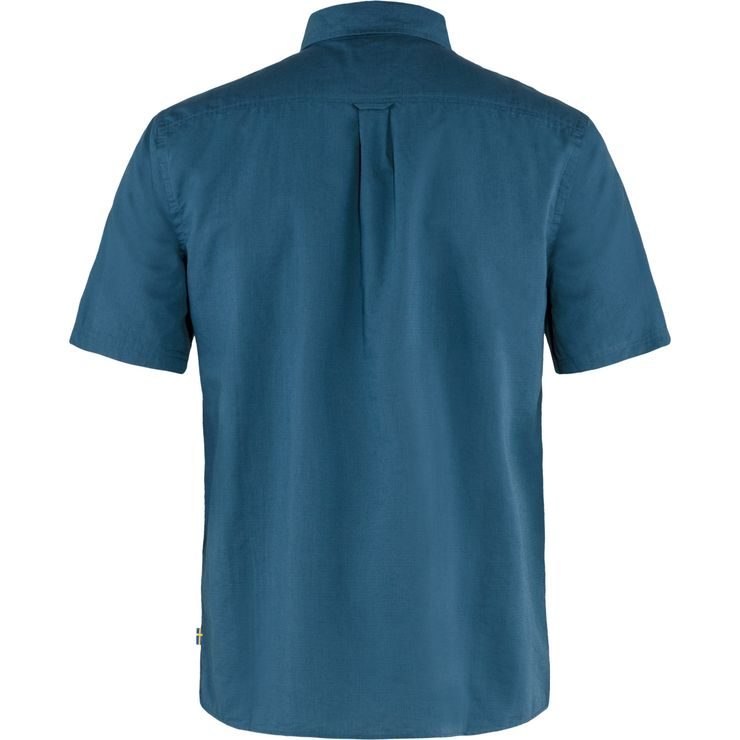 FJÄLLRÄVEN Övik Lite Shirt SS M, Uncle Blue