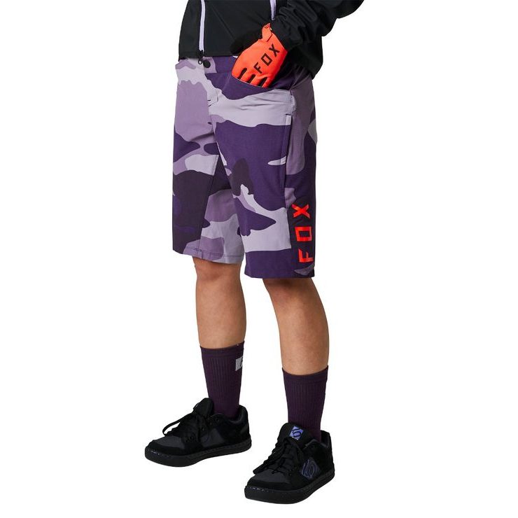 FOX Wmns Ranger Short dark purple