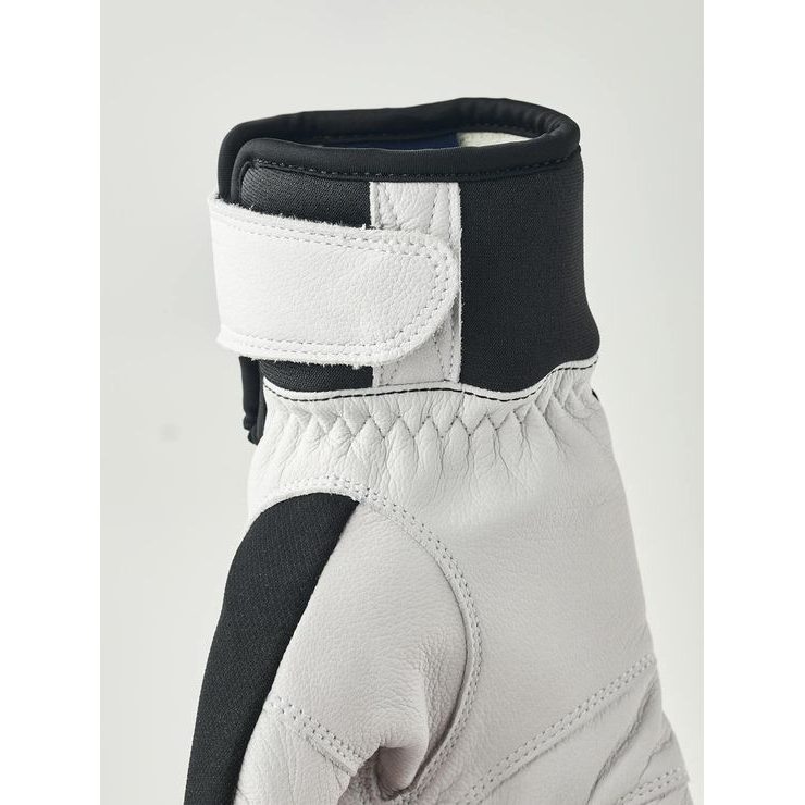HESTRA Ergo Grip Active Wool Terry - 5 finger Svart/Offwhite
