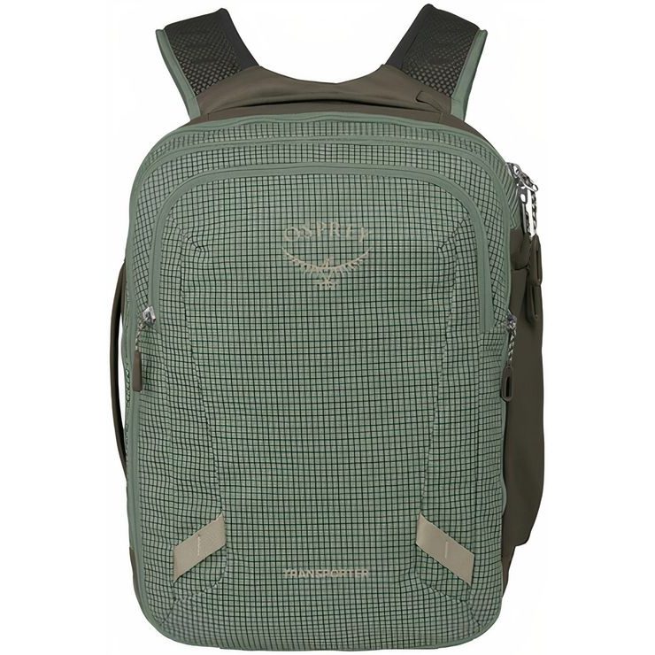 OSPREY TRANSPORTER CARRY ON BAG 26, pine leaf/earl grey