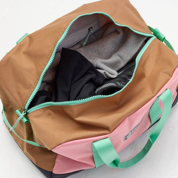 FJÄLLRÄVEN Vardag Duffel 33 Poppy Pink-Khaki Dust