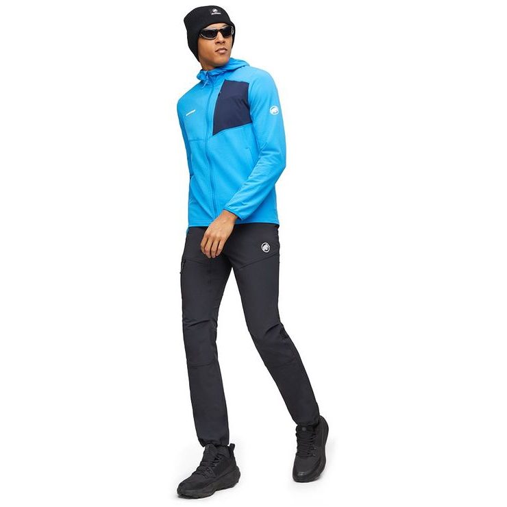 MAMMUT Madris Light ML Hooded Jacket Men glacier blue-marine