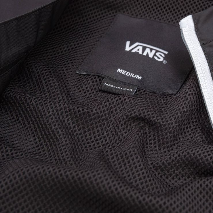 VANS WARP CHECK WINDBREAKER KIDS black